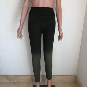 Pink Active Victoria’s Secret Olive Green Seamless Leggings Women’s Size XL